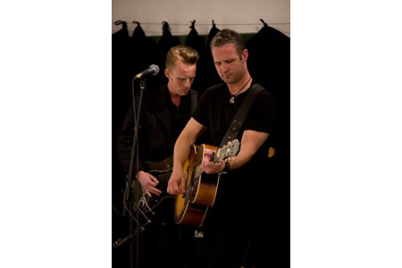 Koncert med Salem inde i Masned&oslash; Fort