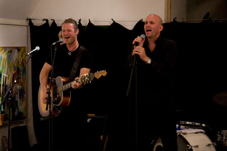 Koncert med Salem inde i Masned&oslash; Fort