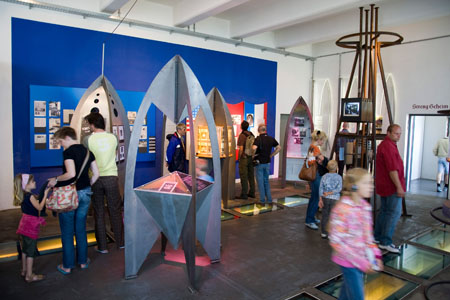 Fra raketmuseet i Peenem&uuml;nde