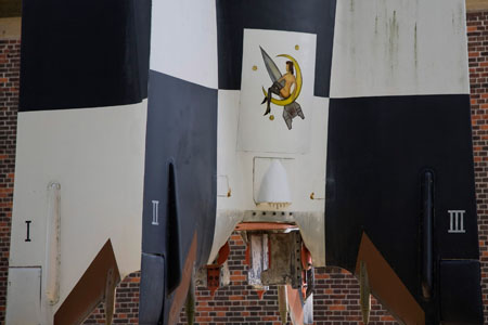 Fra raketmuseet i Peenem&uuml;nde - V2