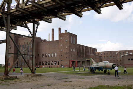 Fra raketmuseet i Peenem&uuml;nde