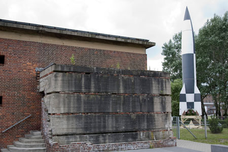 Fra raketmuseet i Peenem&uuml;nde - V2