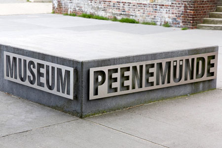 Fra raketmuseet i Peenem&uuml;nde