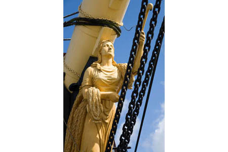Fregatten Jyllands galionsfigur