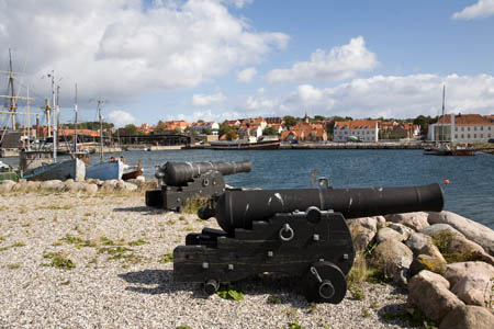 Fra havnen i Ebeltoft