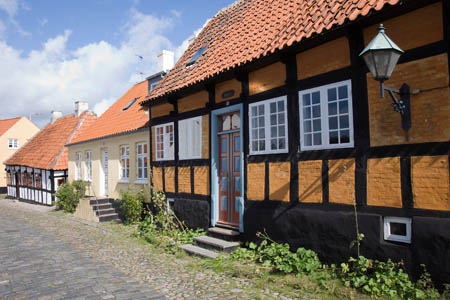 Den gamle bydel i Ebeltoft