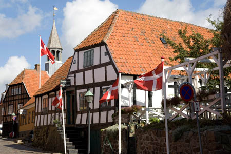 Den gamle bydel i Ebeltoft
