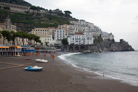 Den &oslash;stlige del af Amalfi