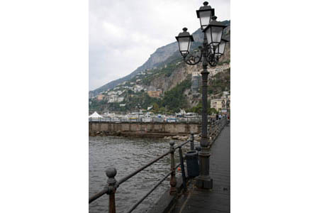Fra havnen i Amalfi