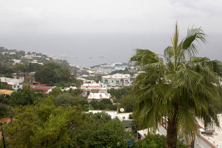 Udsigt fra Capri by mod havnen, Marina Grande