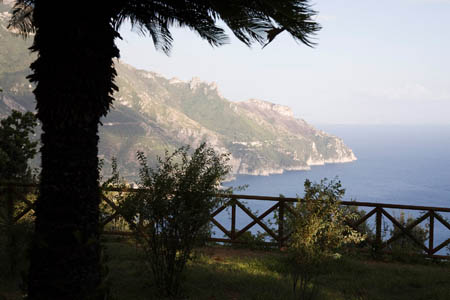 Ravello, udsigt fra Villa Cimbrone