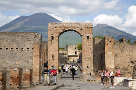 Pompeji - Vesuv