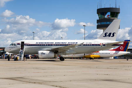 Scandinavian Airlines System, SAS, Airbus A319, OY-KBO