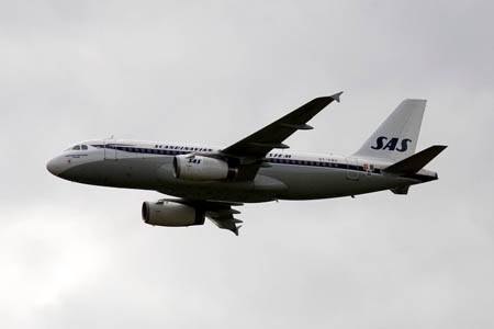 Scandinavian Airlines System, SAS, Airbus A319, OY-KBO