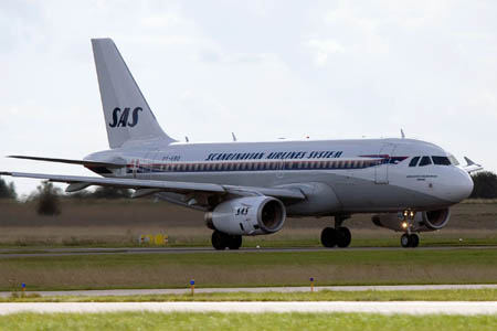 Scandinavian Airlines System, SAS, Airbus A319, OY-KBO