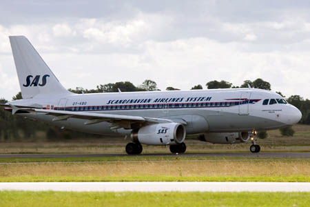 Scandinavian Airlines System, SAS, Airbus A319, OY-KBO