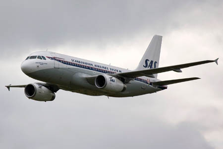 Scandinavian Airlines System, SAS, Airbus A319, OY-KBO