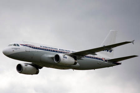 Scandinavian Airlines System, SAS, Airbus A319, OY-KBO