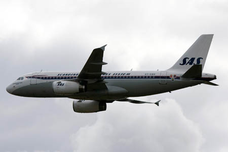 Scandinavian Airlines System, SAS, Airbus A319, OY-KBO
