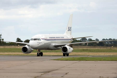 Scandinavian Airlines System, SAS, Airbus A319, OY-KBO