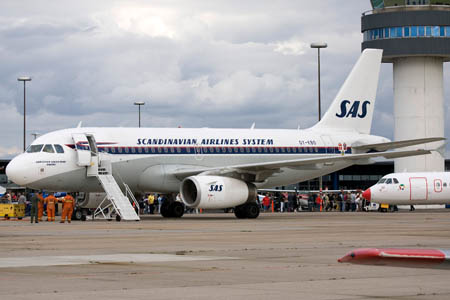 Scandinavian Airlines System, SAS, Airbus A319, OY-KBO