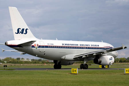 Scandinavian Airlines System, SAS, Airbus A319, OY-KBO