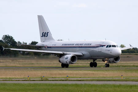 Scandinavian Airlines System, SAS, Airbus A319, OY-KBO