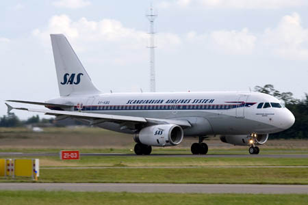 Scandinavian Airlines System, SAS, Airbus A319, OY-KBO