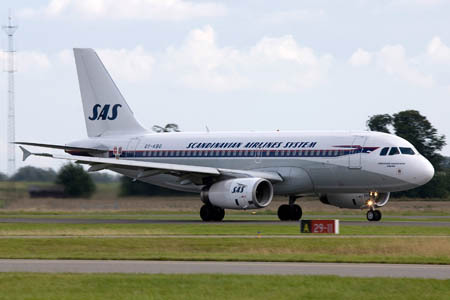 Scandinavian Airlines System, SAS, Airbus A319, OY-KBO