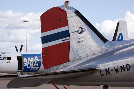 Den norske DC-3, Dakota Norway, LN-WND