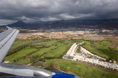 Den sydvestlige del af Tenerife