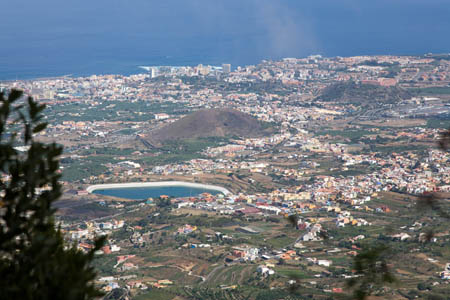 Udsigt mod Puerto de la Cruz